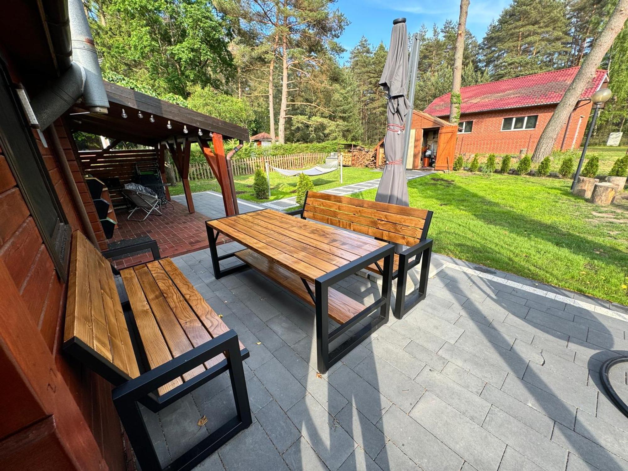 Vila Lesna Ostoja Poddąbie Exteriér fotografie