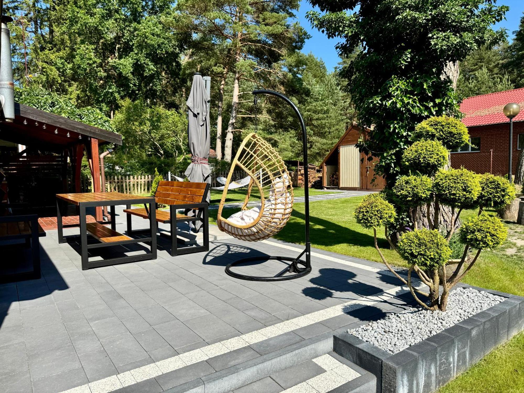 Vila Lesna Ostoja Poddąbie Exteriér fotografie